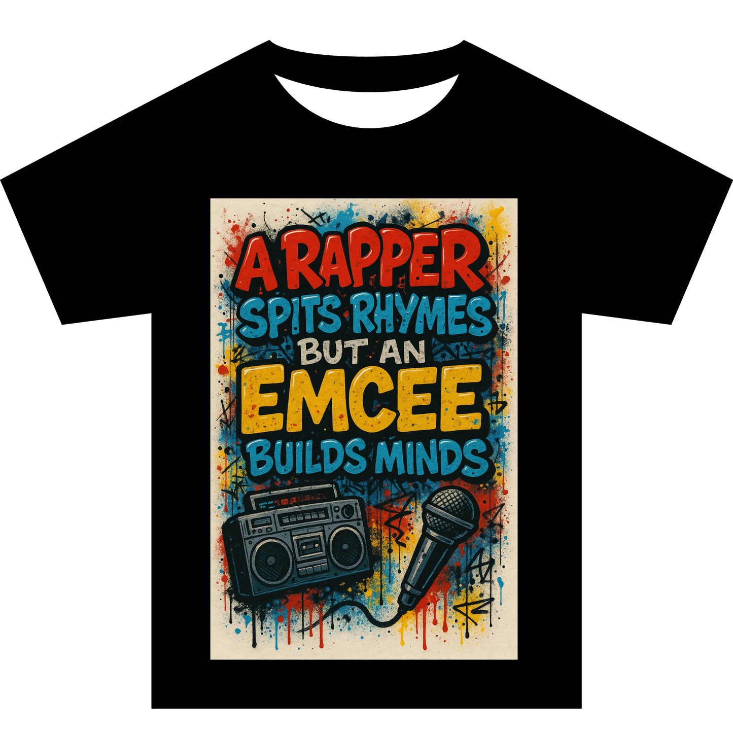 EMCEE T-SHIRT - QS PRODUCTIONS